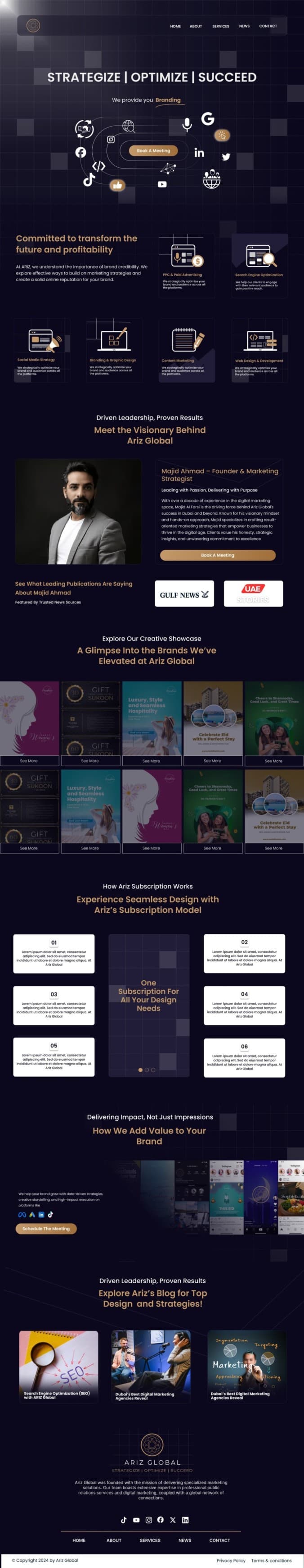 Digital Marketing Website