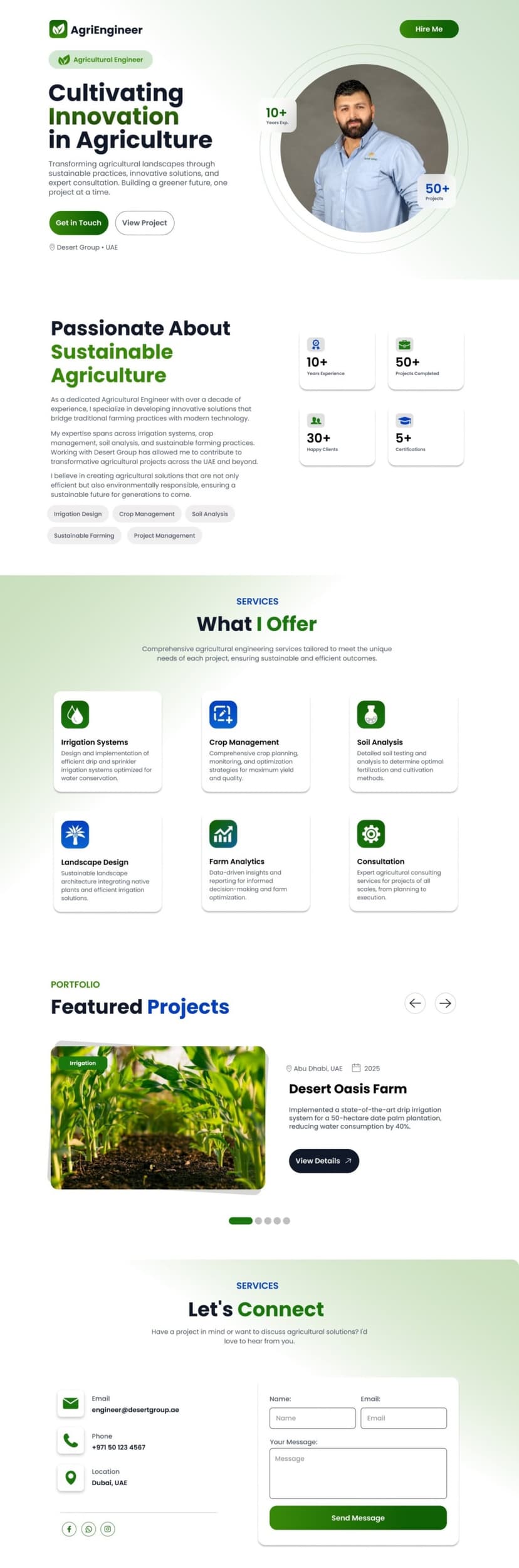 Agriculture Portfolio