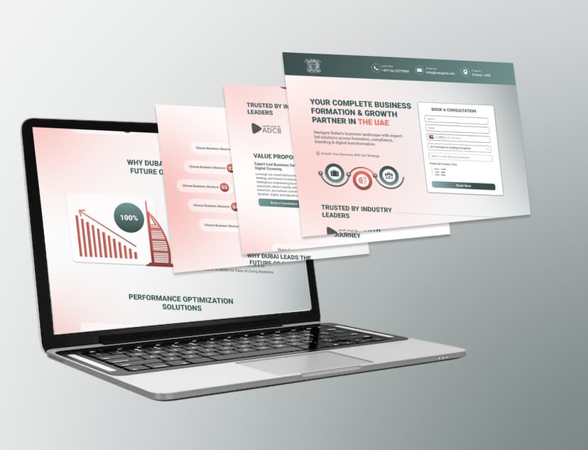 Consultation Landing Page