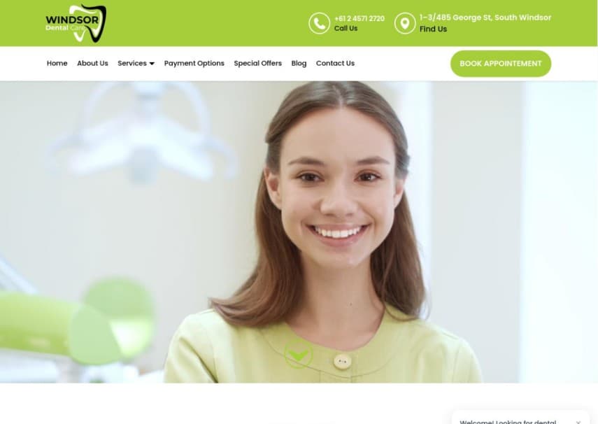Dental Clinic Website